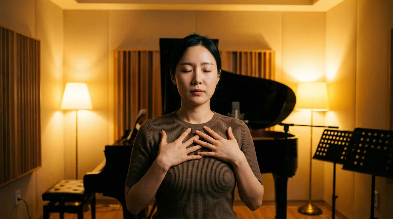 흉성 쓰는법 흉성에서 중성·두성으로 자연스럽게 넘어가기